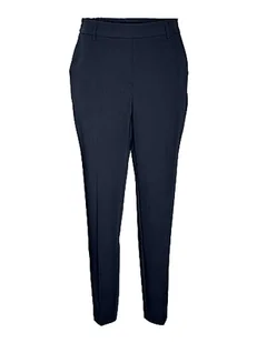 VERO MODA Vmzeldamaya Mr Tapered Pant spodnie damskie, granatowy blezer, 36W / 34L - Spodnie damskie - miniaturka - grafika 1