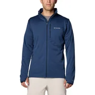 Bluzy męskie - Męska bluza polarowa Columbia Park View Fleece Full Zip collegiate navy - M - miniaturka - grafika 1
