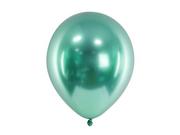 Balony i akcesoria - Party Deco Balony lateksowe Glossy zielone - 30 cm - 50 szt. CHB1-012B-50 - miniaturka - grafika 1
