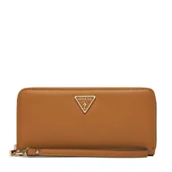 Portfele - Duży Portfel Damski Guess Talent Slg SWNG96 69146 Brązowy - miniaturka - grafika 1