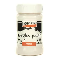 Farby i media malarskie - Farba akrylowa 100 ml - biała - miniaturka - grafika 1