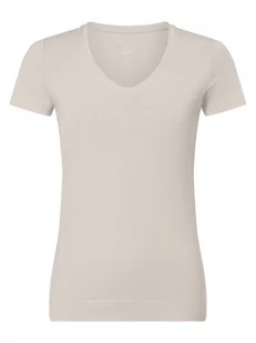 Marie Lund - T-shirt damski, szary|beżowy - Koszulki i topy damskie - miniaturka - grafika 1