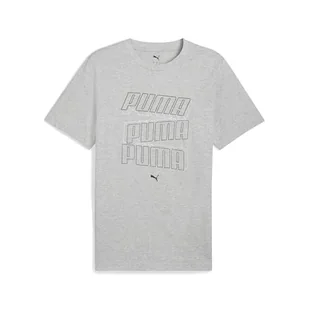 ESS Logo LAB HOG koszulka jasnoszara wrzosowa - Koszulki męskie - miniaturka - grafika 1