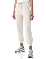 Spodnie damskie - HUGO Spodnie damskie Smooth_Pants, Light Beige271, L - miniaturka - grafika 1