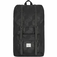 Torby na laptopy - Herschel Little America Plecak 50 cm przegroda na laptopa optic check black - miniaturka - grafika 1