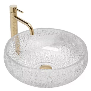 Rea Umywalka nablatowa REA ICE CRISTAL - Umywalki - miniaturka - grafika 1
