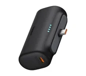 Powerbanki - Baseus P10068306113-00 Compact 5000mAh PD 20W USB-C Czarny - miniaturka - grafika 1