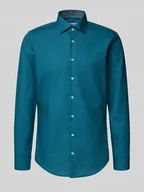 Koszule męskie - Koszula biznesowa o kroju regular fit z kołnierzykiem typu kent model ‘New’ - miniaturka - grafika 1