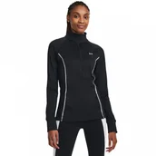 Bluzy damskie - Damska bluza treningowa nierozpinana bez kaptura Under Armour UA Train CW 1/2 Zip - czarna - miniaturka - grafika 1