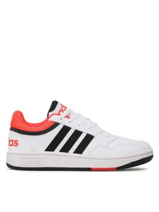 adidas Sneakersy Hoops GZ9673 Biały - Buty dla dziewczynek - miniaturka - grafika 1