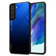 Etui i futerały do telefonów - Pokrowiec Do Samsung Galaxy S22 PLUS Etui w NIEBIESKO - CZARNY TPU Obudowa Case Cover Plecki Ochronny Cadorabo - miniaturka - grafika 1