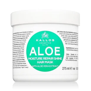 Kallos Cosmetics Aloe Vera Maska do włosów 275 ml - Maski do włosów - miniaturka - grafika 1