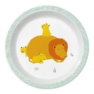 Miseczki i talerzyki dla dzieci - Talerz Fi 18 Cm Dla Małych Dzieci, Seria Sawanna Maison Petit Jour - miniaturka - grafika 1