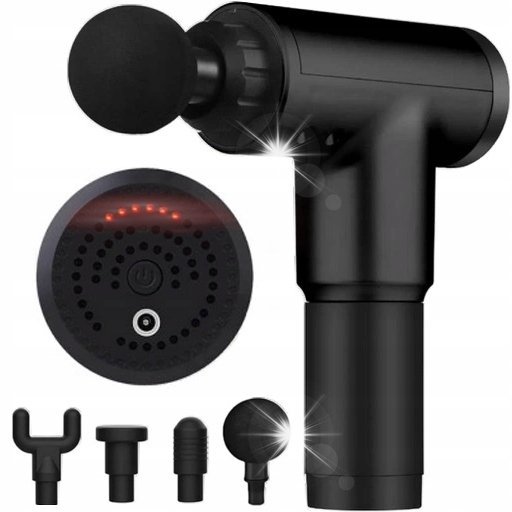 PISTOLET DO MASAŻU MASAŻER CIAŁA RĘCZNY MASAGE GUN