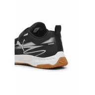 Odzież sportowa dziecięca - Buty do sportów halowych Varion II PUMA Black Cool Light Gray Gum Beige - miniaturka - grafika 1