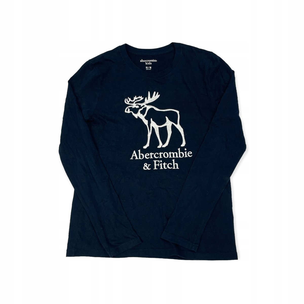 Bluzka dziewczęca na długi rękaw ABERCROMBIE 15/16