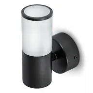 Lampy ogrodowe - Kinkiet Zewnętrzny Czarny LED Lampa Elewacyjna Ścienna Ogrodowa GU10 IP54 - miniaturka - grafika 1