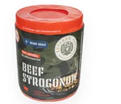 Dania dla dzieci - Strogonow wołowy z kaszą gryczaną gorąca puszka - miniaturka - grafika 1