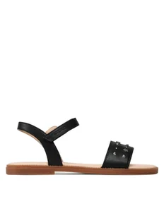 Geox Sandały J S.Karly G. H J2535H 000BC C9999 S Czarny - Buty dla dziewczynek - miniaturka - grafika 1