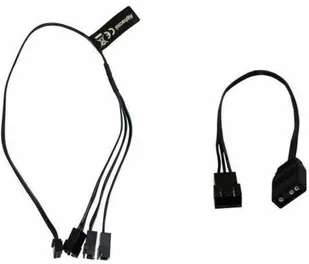 Alphacool Kabel Digital RGB LED Y 3-drożny ze złączem JST czarny - 30cm - Chłodzenie wodne - miniaturka - grafika 1
