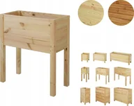 Donice - Wamar-Sosenka DREWNIANA DONICA SKRZYNIA BALKONOWA ERDES-5-2 NATURALNY DREWNO SOSNOWE - miniaturka - grafika 1