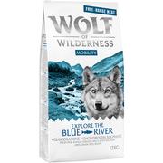 Sucha karma dla psów - Wolf of Wilderness "Explore The Blue River" Mobility, łosoś i kurczak z wolnego wybiegu - 12 kg - miniaturka - grafika 1