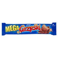 Batoniki - Grześki MEGA WAFEL PRZEKŁADANY KREMEM KAKAOWYM W CZEKOLADZIE 48 G zakupy dla domu i biura 5102061 - miniaturka - grafika 1