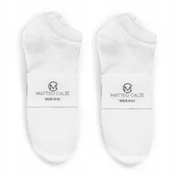 Skarpetki męskie - 10 Par Białe Skarpetki Stopki Bawełniane 35-38 - miniaturka - grafika 1