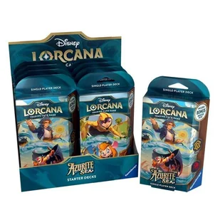 Disney Lorcana (Set06) starter deck set box (8set) - karty - Gry karciane - miniaturka - grafika 1