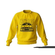 Odzież do sportów motorowych - Bluza BMW E36 żółta-3XL - miniaturka - grafika 1