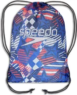 Plecaki - Plecak Speedo PRINTED MESH BAG AU RED/WHITE/BLUE - miniaturka - grafika 1