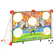 Zabawki i gry sportowe - vidaXL Bramka do treningu piłkarskiego 120x51x77,5 cm 80344 - miniaturka - grafika 1