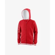 Odzież sportowa dziecięca - Bluza tenisowa dziecięca Wilson Team II FZ Hoody team - miniaturka - grafika 1