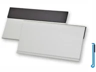 Przybory szkolne - DBR 52X105 MM SZARA RAL 7035 Z TAŚMĄ MAGNETYCZNĄ 19 MM - 20 SZT - miniaturka - grafika 1