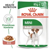 Mokra karma dla psów - Royal Canin Mini Adult - 48 x 85 g - miniaturka - grafika 1