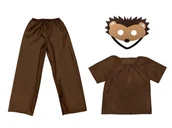 Stroje karnawałowe - ZESTAW JEŻYK BRĄZOWY 134-140 3el - miniaturka - grafika 1