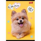 Zeszyty szkolne - Unipap Zeszyt A5 okładka laminowana 70 g/m2 My Little Friend kratka 32 kartki - miniaturka - grafika 1