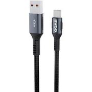 Kable USB - BWOO Kabel USB USB Typ C BWOO X170C 1m Czarny GSM113477 - miniaturka - grafika 1