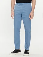 Spodnie męskie - Boss Chinosy Kane-L 50497787 Niebieski Regular Fit - miniaturka - grafika 1