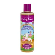 Kosmetyki kąpielowe dla dzieci - Childs Farm 2 w 1 szampon i żel pod prysznic dla dzieci 250 ml | jeżyna i bio jabłko | nadaje się do skóry suchej, wrażliwej i skłonnej do atopowego zapalenia skóry - miniaturka - grafika 1