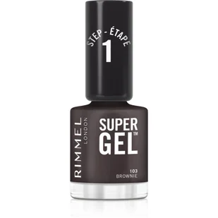Rimmel Super Gel hybrydowy lakier do paznokci bez użycia lampy UV/LED odcień 103 Brownie 12 ml - Lakiery do paznokci - miniaturka - grafika 1