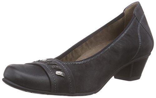Jana Damskie czółenka 22304, czarny - Czarny (Black 001) - 38 EU Weit