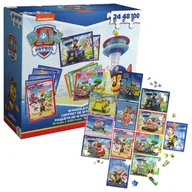 Puzzle - Psi Patrol Puzzle Zestaw 12 Układanek 12w1 12-pak - miniaturka - grafika 1