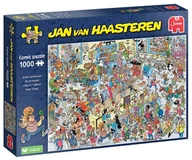 Puzzle - Puzzle, Jan van Haasteren, Zakład fryzjerski, 1000 el. - miniaturka - grafika 1