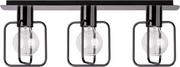Lampy sufitowe - Sigma Plafon AURA 3 czarny nowoczesny do pokoju 31115 - miniaturka - grafika 1