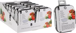 Komplet 6Szt Foremek Aluminiowych Z Pokrywą 14.5X12X6Cm - Akcesoria do grilla - miniaturka - grafika 1