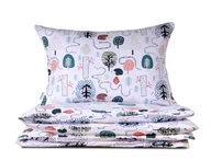 Pościel dla dzieci - Pościel dziecięca 100x160 Wędrówka jeża z plecaczkiem - miniaturka - grafika 1