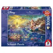 Puzzle - Schmidt Spiele Spiele, Thomas Kinkade, puzzle Mała Syrenka (Disney) - miniaturka - grafika 1