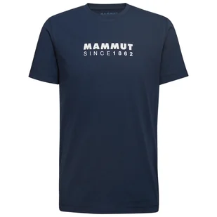 Koszulka męska Mammut Core T-Shirt Men Logo Rozmiar: XL / Kolor: ciemnoniebieski - Koszulki sportowe męskie - miniaturka - grafika 1
