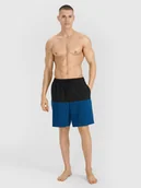 Kąpielówki męskie - 4F Spodenki plażowe męskie - turkusowe L - miniaturka - grafika 1